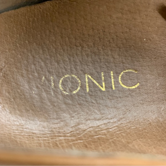 Vionic Weslyn Tan Leather Oxfords Lace-Up Dress Shoes Brown 1” Heel Size 9 - Picture 13 of 15